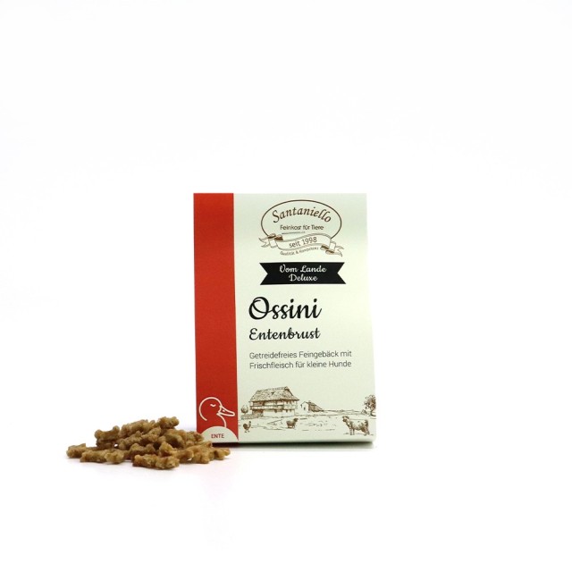 Santaniello Sušenky Ossini z kachních prsou 130 g