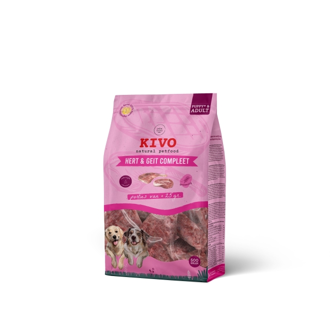 Kivo Mletý komplet kostky Jelen a koza 500 g