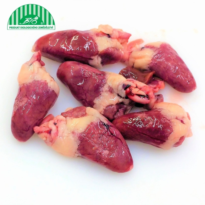 Biopark Kuřecí srdíčka BIO 610 g