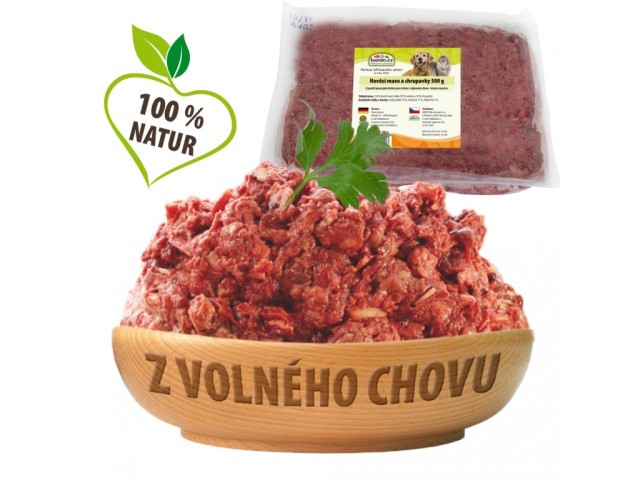 Paex Mletý mix Hovězí maso a chrupavky 500 g