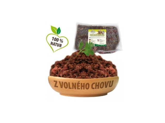 Paex Mletý komplet Hovězí maso s lososem a zeleninou 500 g